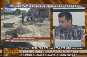 PROBLEMELE DIN BUZĂU, SESIZATE LA CAMPUS TV