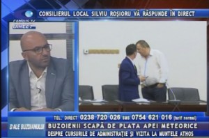 CONSILIERUL LOCAL SILVIU ROŞIORU, LA CAMPUS TV