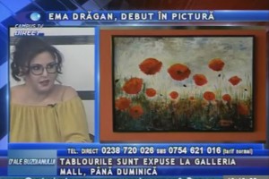 EMA DRĂGAN, DEBUT ÎN PICTURĂ