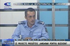 COMANDĂ NOUĂ LA INSPECTORATUL DE JANDARMI
