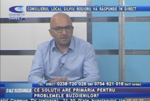 CONSILIERUL SILVIU ROŞIORU, LA CAMPUS TV