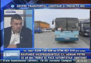 DESPRE TRANSPORTUL JUDEŢEAN ŞI PROIECTE NOI