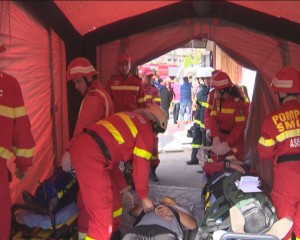 ARDE SPITALUL JUDEŢEAN! SIMULARE DE INCENDIU CU VICTIME