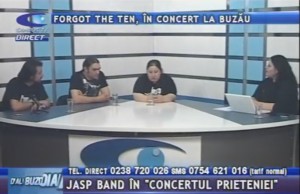FORGOT THE TEN, ÎN CONCERT LA BUZĂU