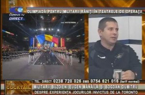 OLIMPIADĂ PENTRU MILITARII RĂNIŢI ÎN TEATRELE DE OPERAŢII