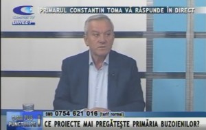PRIMARUL CONSTANTIN TOMA, LA CAMPUS TV