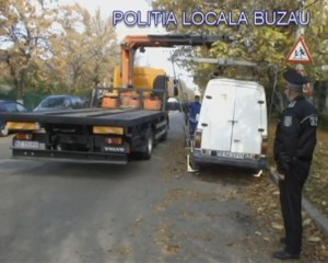MAŞINILE ABANDONATE, ÎN ATENŢIA POLIŢIEI LOCALE. S-A DEMARAT ACŢIUNEA DE RIDICARE