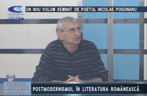 UN NOU VOLUM SEMNAT DE POETUL NICOLAE POGONARU