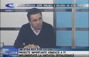 MANAGERUL SPITALULUI JUDEŢEAN, DESPRE PROBLEMELE ŞI REALIZĂRILE DIN ULTIMA VREME