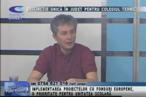 DISTINCŢIE UNICĂ ÎN JUDEŢ PENTRU COLEGIUL TEHNIC