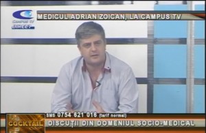 MEDICUL ADRIAN ZOICAN, LA CAMPUS TV