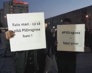 MARŞ PENTRU MOŢIUNE. 500 DE LIBERALI AU PROTESTAT LA BUZĂU