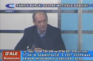 FĂNICĂ BÂRLĂ, DESPRE MOTIVELE DEMISIEI