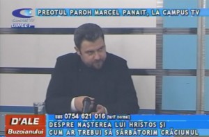 PREOTUL PAROH MARCEL PANAIT, LA CAMPUS TV