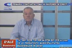 PRIMARUL CONSTANTIN TOMA, LA CAMPUS TV