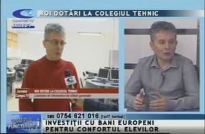 NOI DOTĂRI LA COLEGIUL TEHNIC