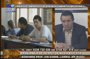 NEREGULILE DIN ÎNVĂŢĂMÂNTUL BUZOIAN, SESIZATE LA CAMPUS TV