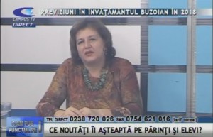 PREVIZIUNI ÎN ÎNVĂŢĂMÂNTUL BUZOIAN ÎN 2018