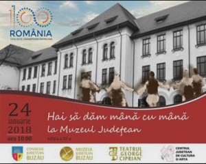 HORA UNIRII LA MUZEU. BUZOIENII SUNT INVITAŢI LA SĂRBĂTORIREA MICII UNIRI