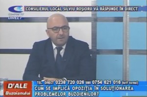 CONSILIERUL LOCAL SILVIU ROŞIORU, LA CAMPUS TV
