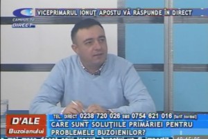 VICEPRIMARUL IONUŢ APOSTU, LA CAMPUS TV