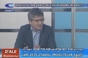 DEPUTATUL PSD DĂNUŢ PĂLE, LA CAMPUS TV