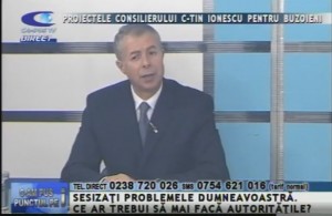 PROIECTELE CONSILIERULUI CONSTANTIN IONESCU PENTRU BUZOIENI