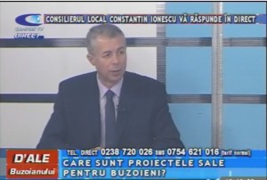 CONSILIERUL LOCAL CONSTANTIN IONESCU, LA CAMPUS TV