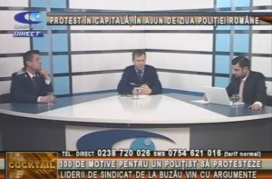 PROTEST ÎN CAPITALĂ, ÎN AJUN DE ZIUA POLIŢIEI ROMÂNE