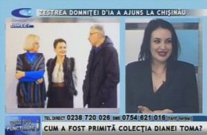 ZESTREA DOMNIŢEI D'IA A AJUNS LA CHIŞINĂU