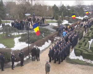 CEREMONIAL INEDIT LA BUZĂU. A FOST DEZVELITĂ PRIMA STATUIE A LUI ALEXANDRU MARGHILOMAN