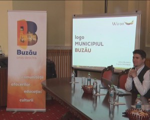 BUZĂU – ORAŞ DESCHIS. MUNICIPIUL ARE UN LOGO OFICIAL