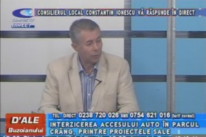 CONSILIERUL LOCAL CONSTANTIN IONESCU, LA CAMPUS TV