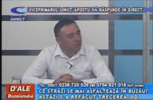 VICEPRIMARUL IONUŢ APOSTU, LA CAMPUS TV