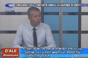 CONSILIERUL LOCAL CONSTANTIN IONESCU, LA CAMPUS TV
