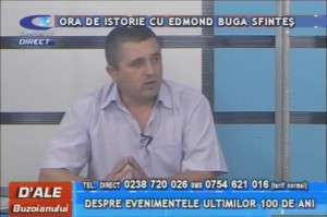 ORA DE ISTORIE, CU EDMOND BUGA SFINTEŞ