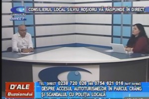 CONSILIERUL LOCAL SILVIU ROŞIORU, LA CAMPUS TV