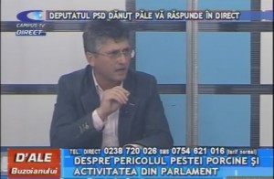 DEPUTATUL PSD DĂNUŢ PĂLE, LA CAMPUS TV