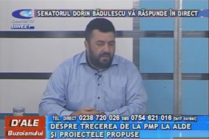 SENATORUL DORIN BĂDULESCU, LA CAMPUS TV