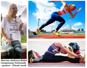 MARINA BABOI, DUBLĂ CAMPIOANĂ NAŢIONALĂ. BUZOIANCA A CÎŞTIGAT PROBELE DE 100 ŞI 200 METRI