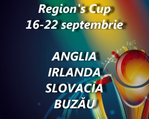 INTERMEDIARA REGION'S CUP SE JOACĂ LA BUZĂU. ROMÂNIA VA JUCA ÎMPOTRIVA ANGLIEI, IRLANDEI ŞI SLOVACIEI