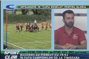 ÎNFRÂNGERE ÎN "CUPA REGELUI" PENTRU GLORIA