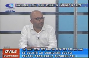 CONSILIERUL LOCAL SILVIU ROŞIORU, LA CAMPUS TV