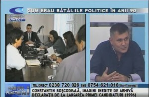 CUM ERAU BĂTĂLIILE POLITICE ÎN ANII '90