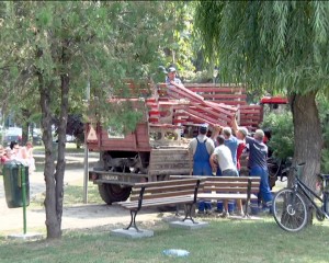 DACĂ SE VREA, SE POATE. PARC TRANSFORMAT ÎNTR-O SINGURA NOAPTE