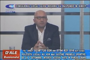 CONSILIERUL LOCAL SILVIU ROŞIORU, LA CAMPUS TV