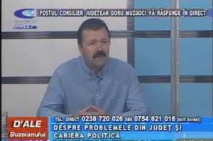 FOSTUL CONSILIER JUDEŢEAN DORU MUZGOCI, LA CAMPUS TV