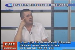 ORA DE ISTORIE CU EDMOND BUGA SFINTEŞ