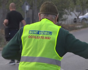 SUNT VIZIBIL! OCOLEȘTE-MĂ! ACȚIUNE PREVENTIVĂ A POLIȚIȘTILOR DIN MEREI