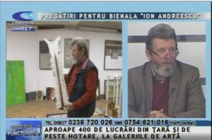 PREGĂTIRI PENTRU BIENALA "ION ANDREESCU"